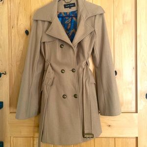 NWOT Camel Coat with belt